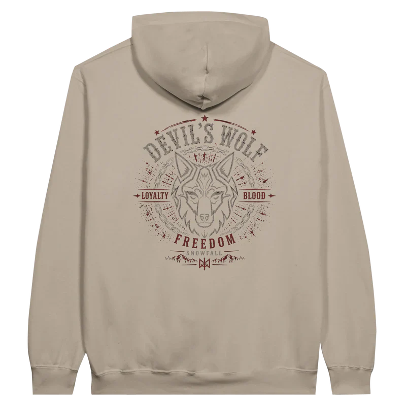 Devil's Wolf Vintage Hoodie — Emma