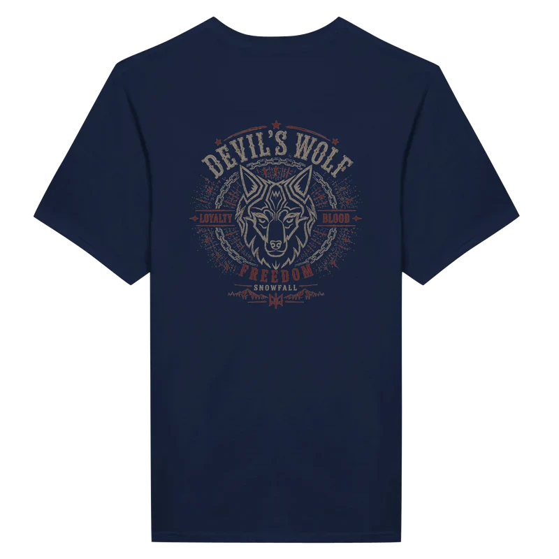 Devil's Wolf Vintage T-Shirt Dark — Tyler