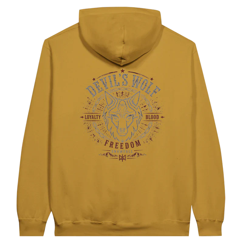 Devil's Wolf Vintage Hoodie — Dean