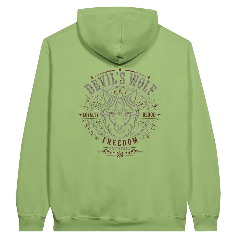 Devil's Wolf Vintage Hoodie — Alexander