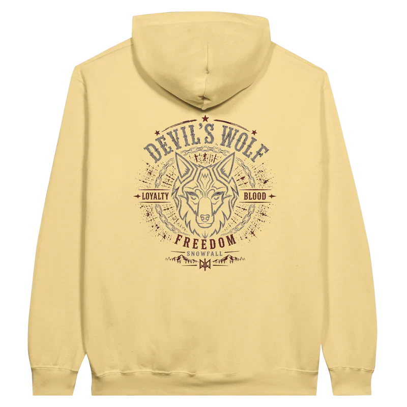 Devil's Wolf Vintage Hoodie — Dom